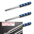 Telescopic Teachers Pointer, Teaching Pointer Stick for Classroom, Metal Hand Retractable Pointer Extended Length 72 inch, Handheld Presenter Whiteboard Pointer. 