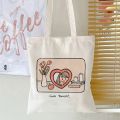 Cute Girl Graphic Kawaii style Tote Bags Cartoon Pattern Shoulder Bag Ladies Handbag Women's Tote Bag. 