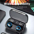 TWS M10 Earbuds wireless Bluetooth 5.0 finger touch control Noice Cancellation. 