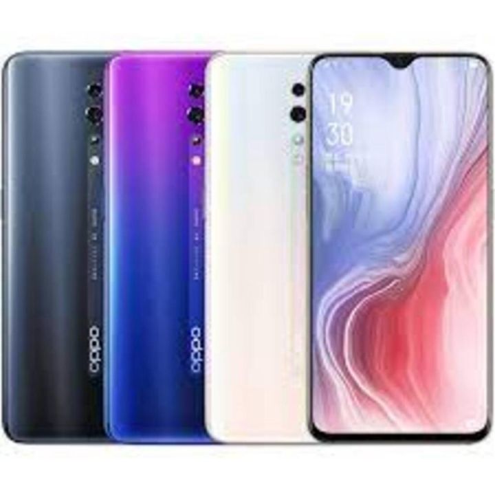 OPPO Reno Z (CPH1979, CPH1917) 6.4 Inches AMOLED Display - 8GB RAM 256GB ROM - In-Screen FingerPrint - 48MP + 5MP + 32MP Camera - Dual SIM (WIth Box Only - Charger Accessoires Not Included - Multi Color)