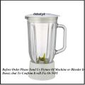 Pana Sonic Juicer Blender Juicer 1 liter Jug Glass Jug White Blender Jug Spare Parts Grinder Jug Blender Jug. 
