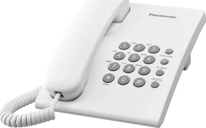 Panasonic%20KX-TS500%20-%20Integrated%20Corded%20Telephone%20-%20White%20-%20Image%203