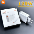 [Original] 120W USB Turbo Charger For Xiaomi 13 12T Pro Redmi Note 12 - Supervooc And *Points Showing* Adapter With Fast Charging Cable. 