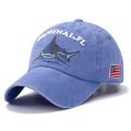【HOT】 2022 New High Quality Wash Cotton America Flag Shark Men's Baseball Cap Women Snapback Hats For Men Bone Hip Hop Dad Hat Gorras. 