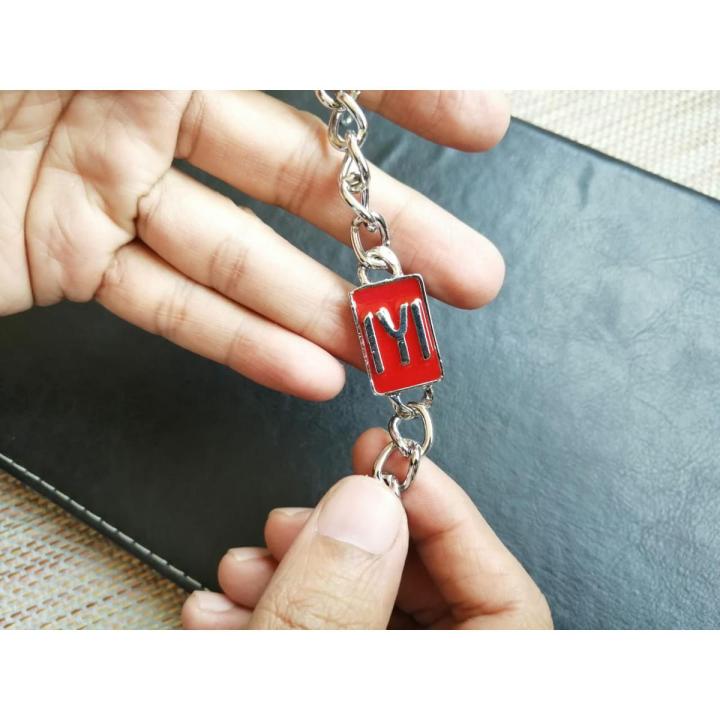 Silver Pure Stainless Steel Ertugrul Bracelet with Kai sign