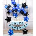 49 Pieces Birthday Theme Package for Birthday Boy / Girl , Kids First birthday party Decoration. 