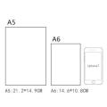 A5/A6 Spiral Book Coil Notebook Grid Line Blank Paper Journal Agenda Sketchbook Notepad Daily Weekly Planner Diary Stationery. 