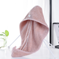 Quick Dry Bath Hair Drying Towel Head Wrap Hat Super Absorbent Shower Cap. 