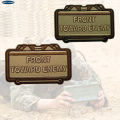 Xinxun FRONT TOWARD ENEMY Front Toward High Quality Embroidered Cloth Patch Military Morale Velcro Badge. 
