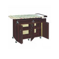 Big Iron Stand with Storage Cabinet. 