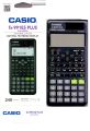 Scientific Calculator, CASIOO FX-991MS Plus 240 Functions Engineering/Scientific Calculator, Black, 3" x 6.5" x 0.4". 