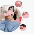 Summer Outdoor Rechargeable Fan Cap Adjustable Fabric Sun Protection. 
