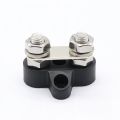 Motorcycle accessories 5/16" Bus Bar Terminal Junction Blocks Positive Power Distribution Studs Boat M8 Black. 