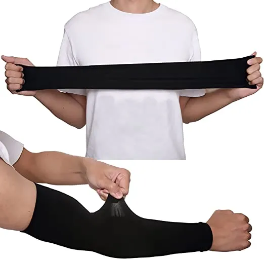 Youth%20Compression%20Arm%20Sleeves%20-%20Sports%20Sleeve%20For%20Kids%20(Black),%201%20Pair%20UV%20Sun%20Protection%20Compression%20Arm%20Sleeves,%20Tattoo%20Cover%20Up,%20Cooling%20Athletic%20Sports%20Sleeve%20for%20Football,%20Golf,%20Basketball%20-%20Image%202