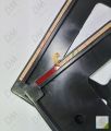 CAR Number Plate Frame With FULL Reflector 2 Pieces Pair # 12 inches. 
