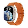 W&O X8 Ultra Max Smartwatch - 2.2 Inches Big Display - Strap Lock and Real Screws - Space Gold Dail - Full HD Display - Bluetooth Calling - Latest Model - All Sports Mode. 