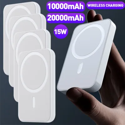 Power Bank Magsafe Wireless MagSafe Premium Quality | Ultra High Capacity 5000mAh to 10000mAh | Fast Charging, Portable & Magnetic Wireless Power Bank for iPhone and Apple Devices