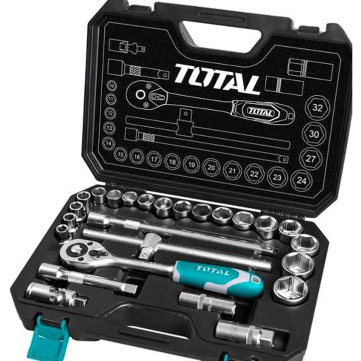 TOTAL (INDUSTRIAL - PRC) - THT121251 - SOCKET SET - 1/2 INCH - 25PCS ...