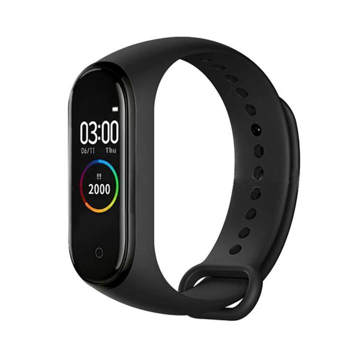 M4 Band Smart Fitness Tracker Watch With Heart Rate Sensor