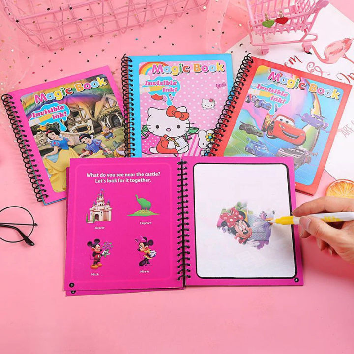 Magic Coloring Book with Invisible Ink – Fun and Creative Activity for Kids