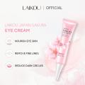 LAIKOU Sakura Eye Cream Moisturizing Fade Dark Circles Redeuce Eye Bags Eye Wrinkle Puffy Eye Skin Care 30g. 