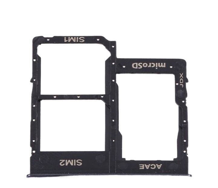 Samsung Galaxy A31 SIM Tray Sim Jacket Sim Slot Sim Door For Samsung Galaxy A31 _ Black