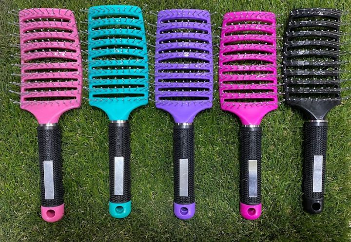Hair Brush Bristles Pin Massage Comb Improve Hair Growth Prevent Hair Loss Dandruff Scalp