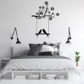 Birds Wall Decal Sticker - Love Birds Wall Decor  (24 x 32 Inches). 
