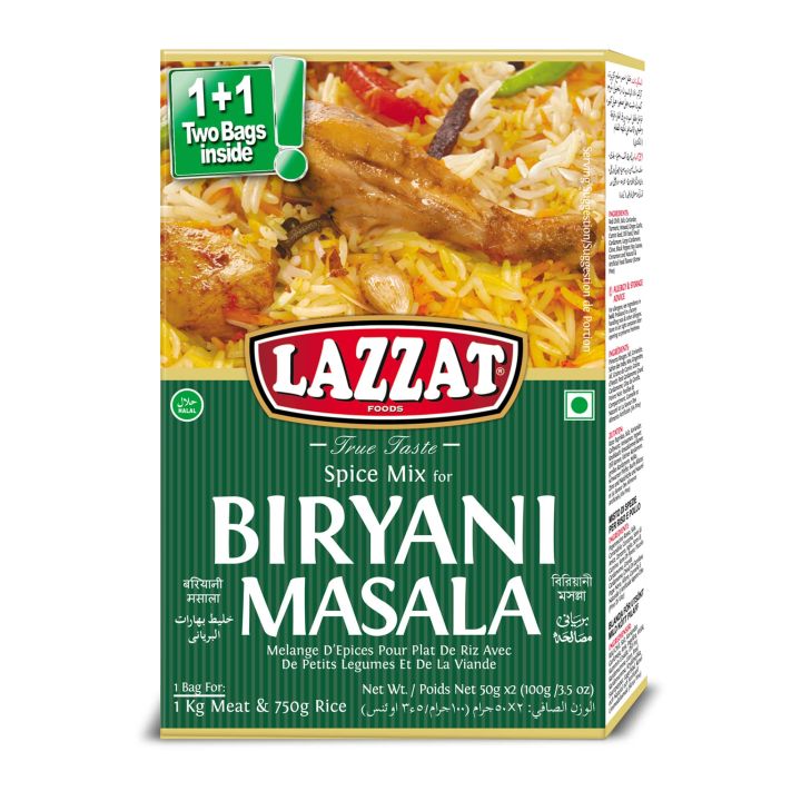 Lazzat Biryani Masala 100gm