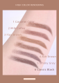1.5mm Ultra Fine Double-Ended Eyebrow Pencil (Kemelo) Waterproof Sweat-proof Long Lasting Professional Eye Makeup For Women. 