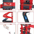 Lightning McQueen Racing Car Parking Garage and Cars Toy for Kids, 29 Pieces. 