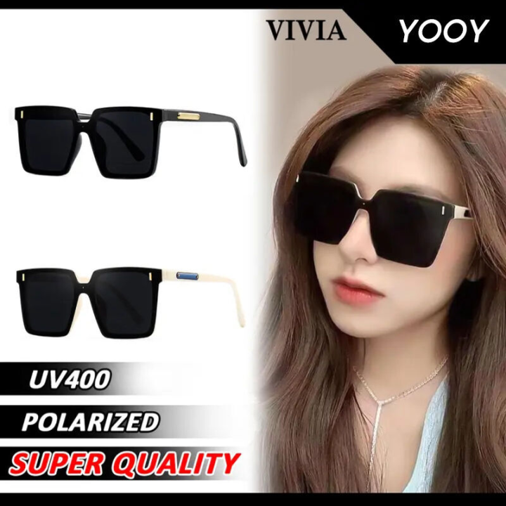 Polarized Uv Protection Sunglasses Unisex Korea Eyeglasses Icon Sun Glasses Square Medium Frame Eyeglass High Quality