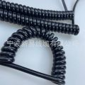 2-core 3-core 4-core PU PVC pure copper spring 0.5 square telescopic power cord 56 core high-power spiral wire. 