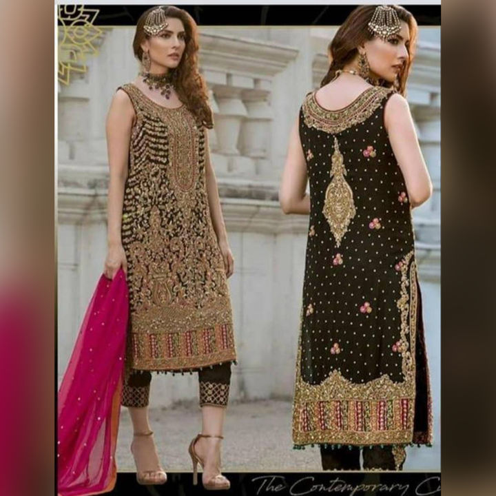 Fabiha Collection Bridal Women Unstitched maxi dresses for girls 
