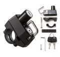 Grand Locks Helmet Lock- Anti-theft lock Handlebar Mount- Universal Security Metal Lock with Keys Set. 