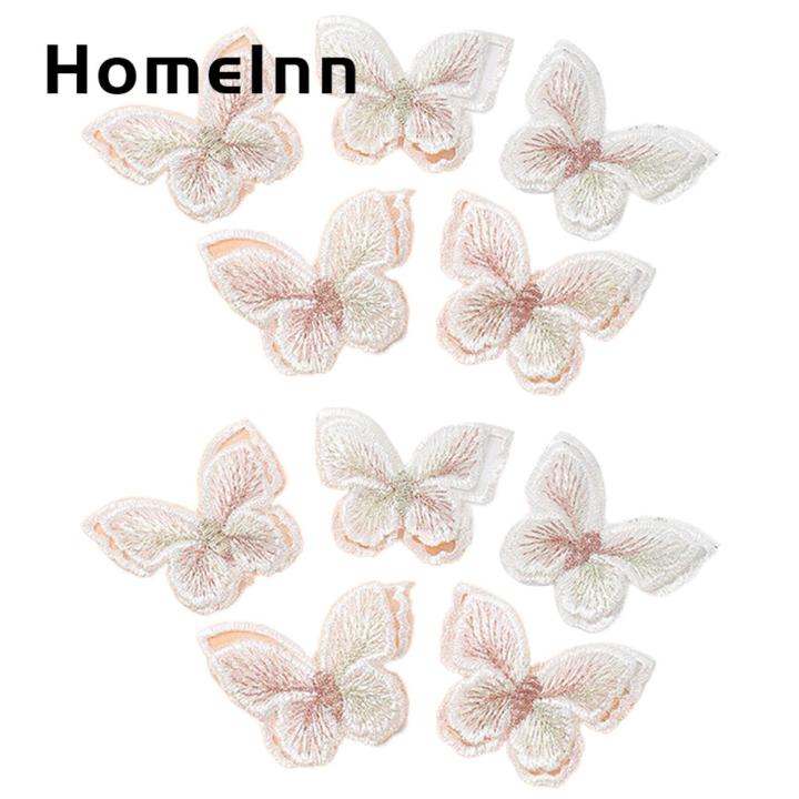 HomeInn Butterfly Appliques Exquisite DIY Craft Embroidery Patches