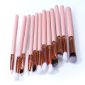 OTWOO - 12 PCs Eye Makeup Brushers Set (Pink). 