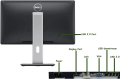 Dell P2214HB IPS 22-Inch Screen LED Monitor FULL HD RESOLUTION 1920 BY 1080P VGA-DVI-DP INPUTS. 