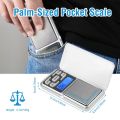 Imported Mini LCD Digital Pocket Scale portable Weight Gram Jewelry Electronic Scale Weighing machine Handheld scale Pocket Scales Gold Test Kit Diamond Tester Precious Metal Testing LCD Display Automatic Shutoff 0.01g / 200g. 