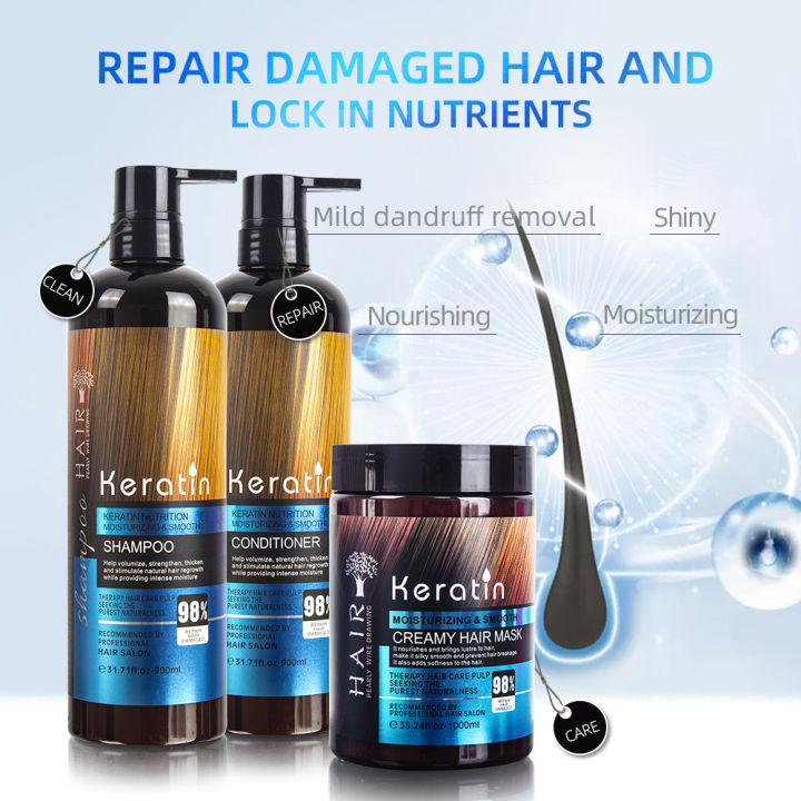 Keratin%20Nutrition%20Moisturizing%20&%20Smooth%20Straightening%20Keratin%20Shampoo%20Conditioner%20And%20Hair%20Mask%20Hair%20Serum%20pack%20of%204%20-%20Image%203