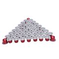 50 Sets Refillable Coffee Capsule Cup Disposable for Nespresso Pod for Nescafe Automatic Coffee Machine Food Package Cafe Supplies. 