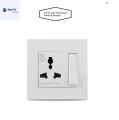 International Switch Socket, Switch Board Power Plug, International Switched Socket, Power Plug Switch, Power Switch for Residential and Commercial Purpose, 3 PIN Power Switch Socket, 13A Socket. 