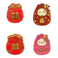 Lucky Money Bag Lucky Bag Shape 2023 Chinese New Year Red Envelopes. 