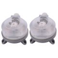 2X Air Differential Pressure Switch 20-200Pa Adjustable. 