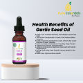 Pure Essentials Garlic oil - 100% Natural and Herbal Oil - Aromatherapy -  Great For  Skin | Beauty Oil | Nails | Bone Strength - Premium Quality Unrefined Oil Makes Hair and Skin Smooth - Silky - Strong - Healthy - Shiny  Best For Health. 