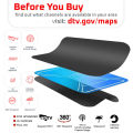 DVB-T2 Digital TV Antenna 3000 Miles Amplifier 4K 8K 25DB High Gain HD DTV Box Digital Amplifier Indoor Active Aerial Flat Design for Smart TV Car Travel indoor. 