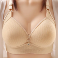 Non Wired Soft Padded Push Up Bra Adjustable Straps Random Colors. 
