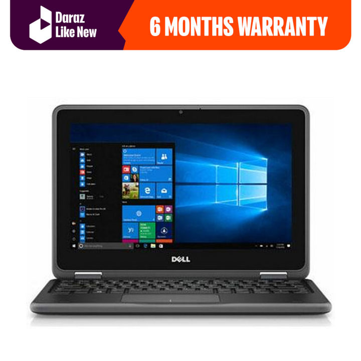 DELL Latitude 3189, Intel Pentium N4200 Quad-Core (1.1 GHz), 4GB DDR3L Ram, 128GB SSD, Intel HD Graphics 505, 11.6" Touchscreen 1366 x 768 Convertible 2-in-1 Laptop Windows 11 Pro 64-Bit (Windows 11 Licensed) - Daraz like new laptops