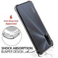 VIVO Y20 Silicon Transparent Back Cover TPU. 