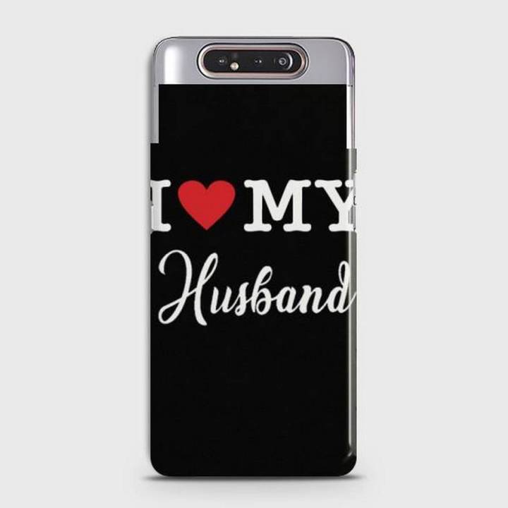 Samsung Galaxy A80 Cover - SkinLee HQ Hard Case - I Love My Husband - SKINLEE-553-1-492-351